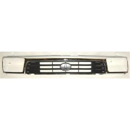 Geared2Golf Grille with Headlamp Doors for 1992-1995 Toyota 4Runner Chrome & Black GE1855847